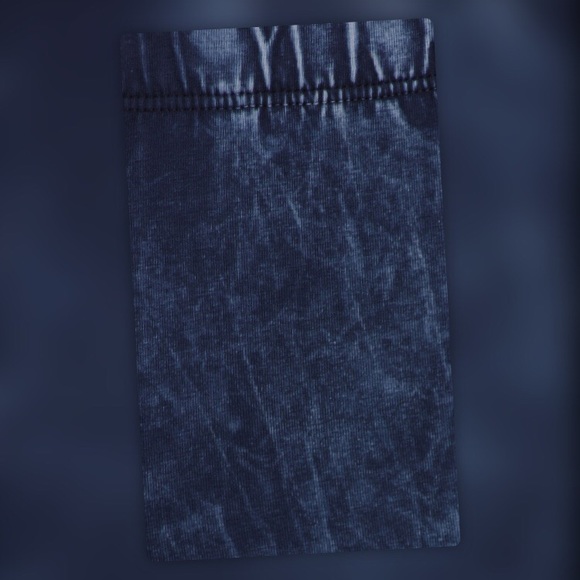 Soft Denim Cotton Blend Comfy Lounge Yoga Leggings - Picture 3 of 6